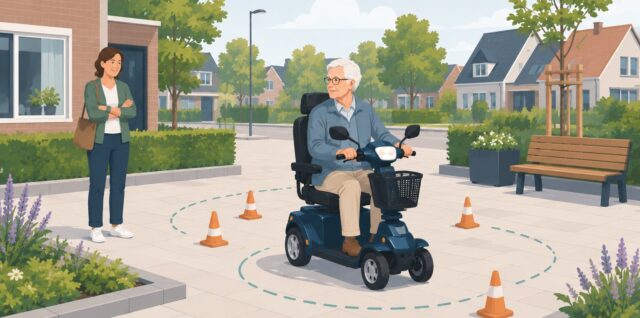 scootmobiel oefenen