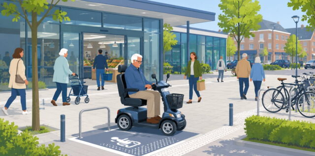 scootmobiel parkeren